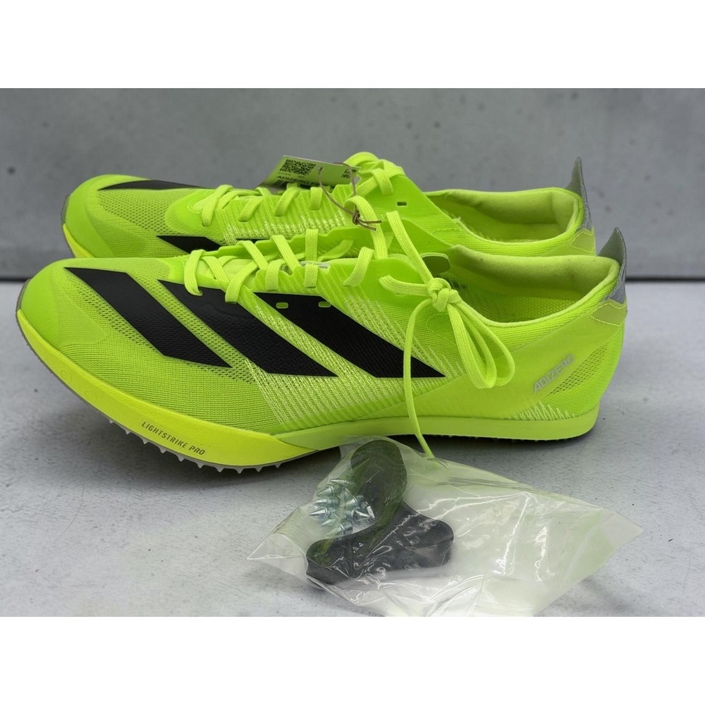 Adidas Adizero Finesse Track Spikes Men's 8.5 W9.5 Lucid Lemon Black IG2018